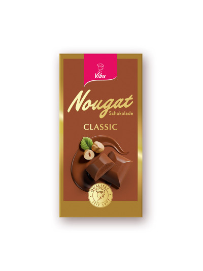 Viba Nougat-Tafelschokolade Classic, 100 g