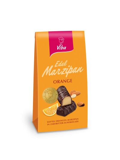 Viba Edel Marzipan Orange Mini Beutel, 125 g