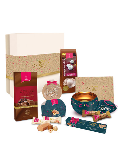 Viba Geschenkbox Frohes Fest, 350 g