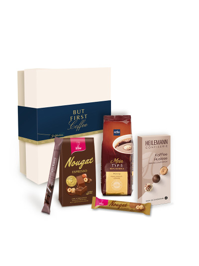 Geschenkbox But first Coffee, 530 g