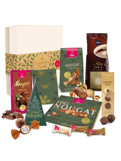 Geschenkbox Große Weihnachtsvielfalt, 725 g