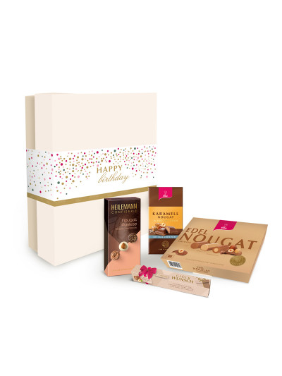 Geschenkbox Happy Birthday, 355 g