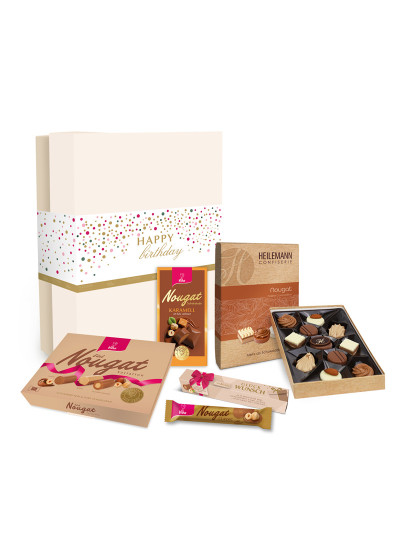 Geschenkbox Happy Birthday, 435 g