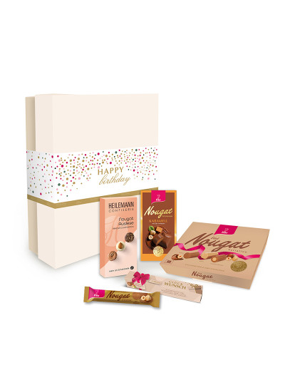 Geschenkbox Happy Birthday, 435 g