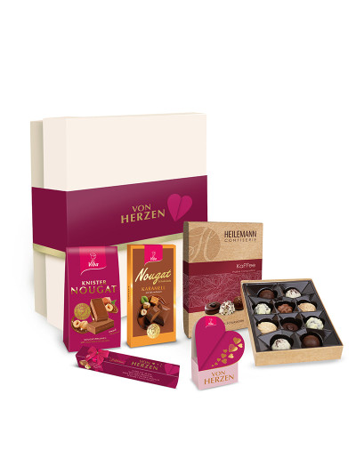 Geschenkbox Von Herzen, 389 g