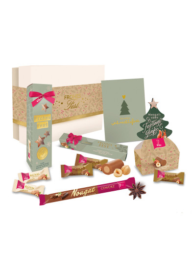 Viba Geschenkbox Weihnachtliche Genussmomente, 170 g