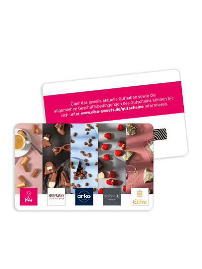 Gutscheinkarte im Wert von 70€