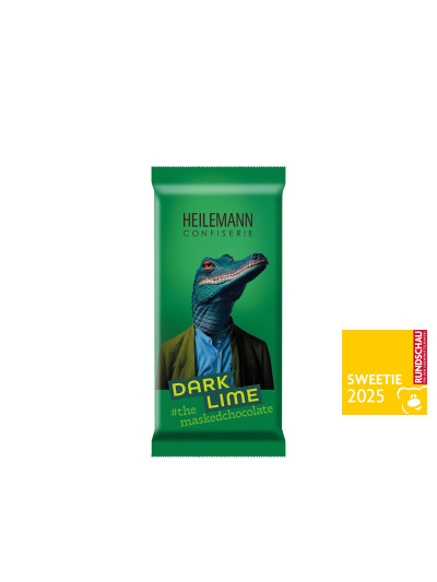 Heilemann Dark Lime Edelbitter-Schokolade, 37 g