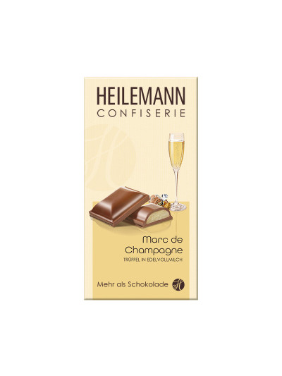 Heilemann Marc de Champagne-Trüffel in Edelvollmilch-Schokolade, 100 g