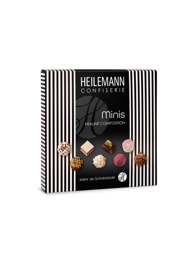 Heilemann Mini Pralinen schwarz, 91 g