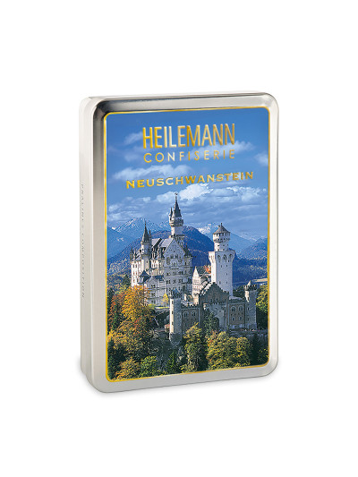 Heilemann Pralinen-Dose "Neuschwanstein", 130 g