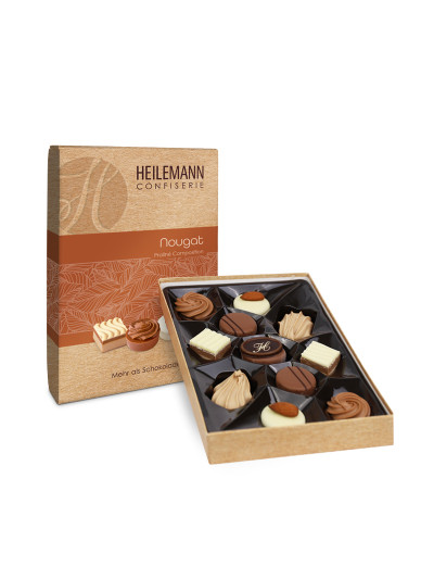 Heilemann Nougat Pralinen Komposition, 125 g