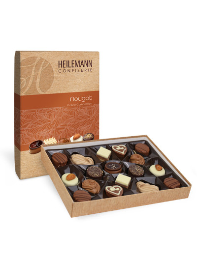 Heilemann Nougat Pralinen Komposition, 200 g