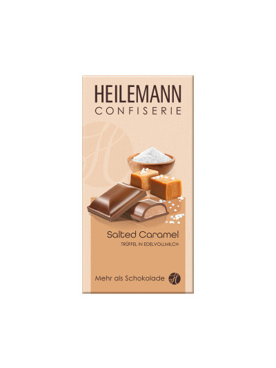 Heilemann Salted Caramel-Trüffel in Edelvollmilch-Schokolade, 100 g