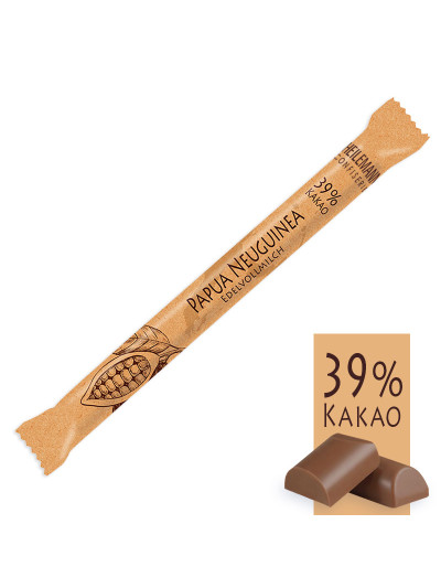 Heilemann Ursprungs-Stick Papua Neuguinea 39 % Edelvollmilch, 40 g
