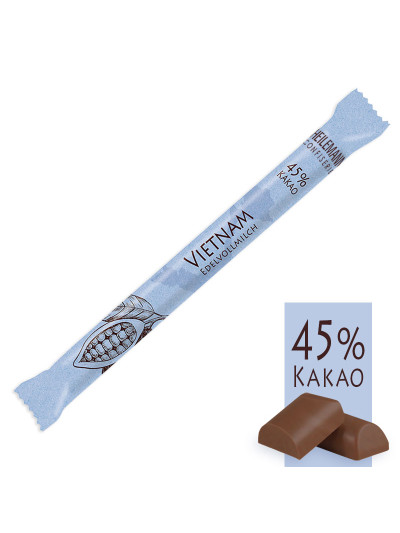 Heilemann Ursprungs-Stick Vietnam 45 % Edelvollmilch, 40 g