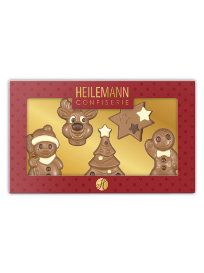 Heilemann Geschenkpackung Weihnachtsfiguren, 100 g
