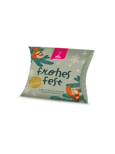 Viba Kissenschachtel Frohes Fest, 50 g