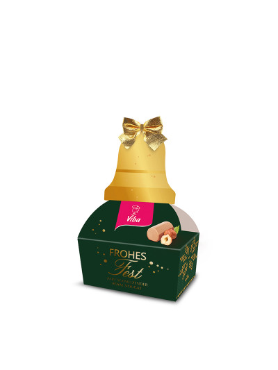 Viba Kleiner Weihnachtsgruß Glocke, 40 g