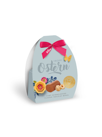 Viba Kleiner Ostergruß Ei Flower Power, 40 g 