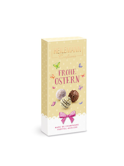 Heilemann Frohe Ostern Marc de Champagne Trüffel, 100 g