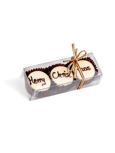 Viba 3er Sahne Vanille Trüffel Merry Christmas, 40 g