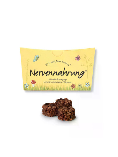 Nervennahrung Getreide-Schokoladen-Häppchen, 125 g