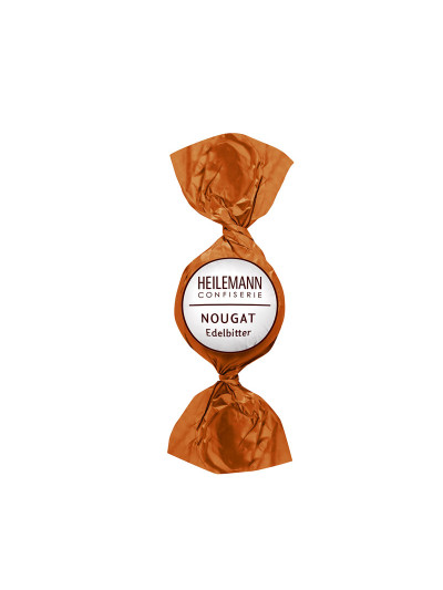Heilemann Nougat Edelbitter Praliné-Kugel, 15 g