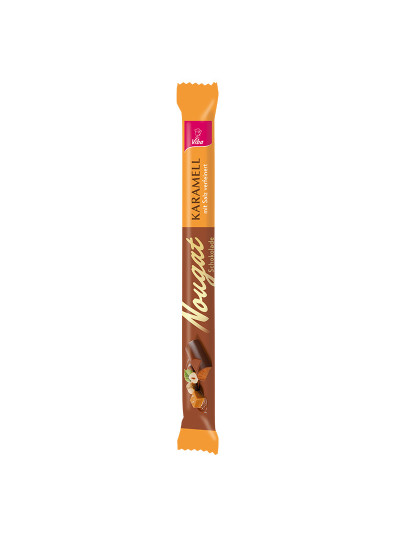 Viba Nougat-Schokoladen Stick Karamell mit Salz, 40 g