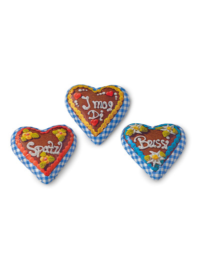 Heilemann Oktoberfest Herzen, 3-fach sortiert, 30 g