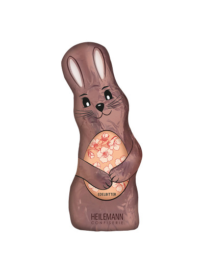 Heilemann Zartbitter Häschen mit Osterei, 30 g