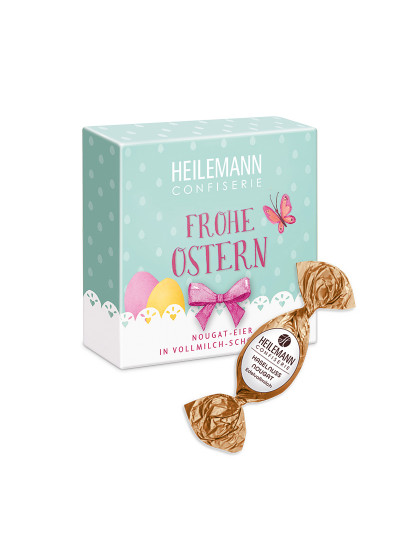 Heilemann Frohe Ostern Nougat-Eier, 72 g