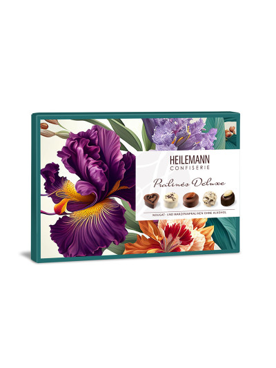 Heilemann Pralinés Deluxe – Nougat- und Marzipanpralinen, 143 g