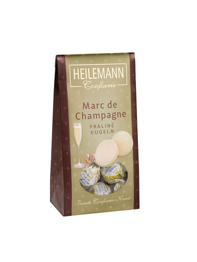 Heilemann Marc de Champagne Praliné-Kugeln, 90 g
