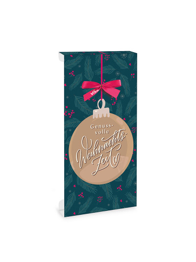 Tafelschokoladen-Aufleger Genussvolle Weihnachtszeit