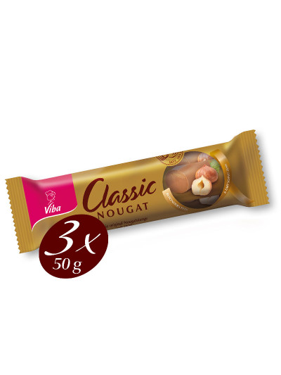 Viba Classic Nougat Jumbo 3er Pack, 150 g