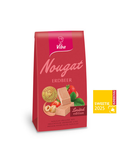 Viba Erdbeer-Nougat Beutel, 100 g