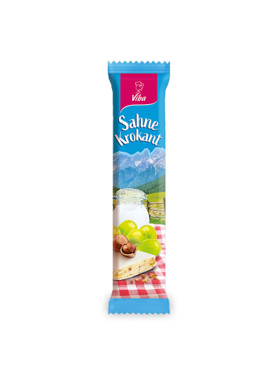 Viba Genussriegel Sahne-Krokant, 35 g