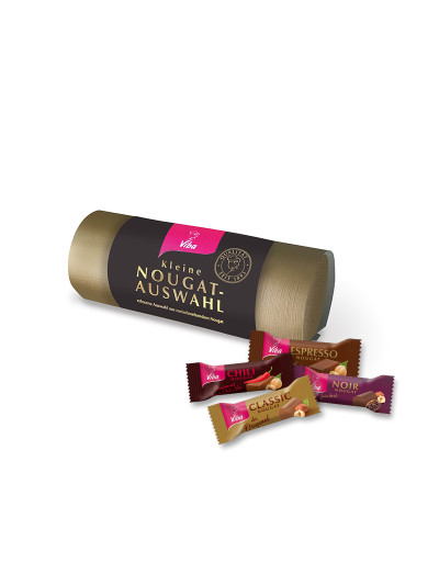 Viba Kleine Nougat-Auswahl DIE FEIN HERBEN, 160 g