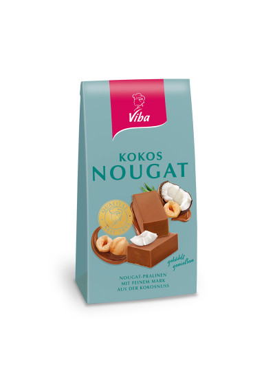 Viba Kokos Nougat Beutel, 100 g