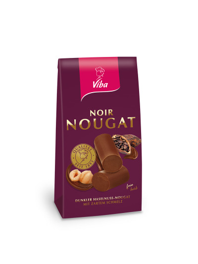 Viba Noir Nougat Beutel, 100 g