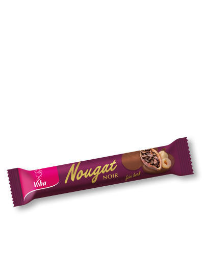 Viba Noir Nougat Stange, 40 g