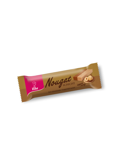 Viba Schicht-Nougat Riegel, 40 g