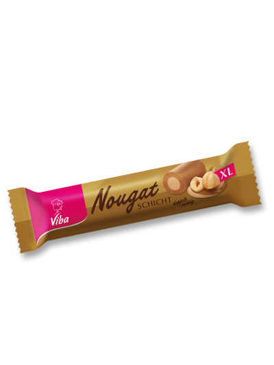 Viba Schicht-Nougat Stange XL, 200 g
