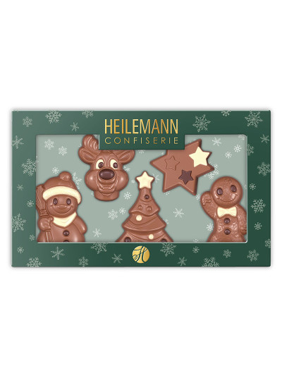 Heilemann Geschenkpackung Weihnachtsfiguren, 100 g