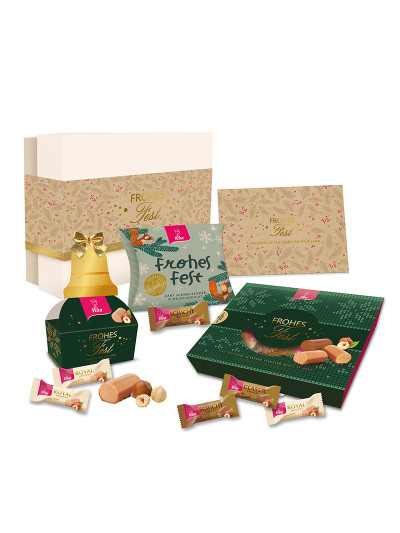 Viba Geschenkbox Weihnachtliche Genussmomente, 220 g