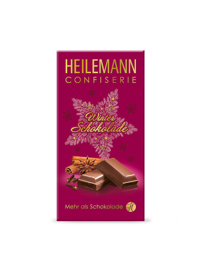 Heilemann Winter-Schokolade mit Gewürzen, 100 g