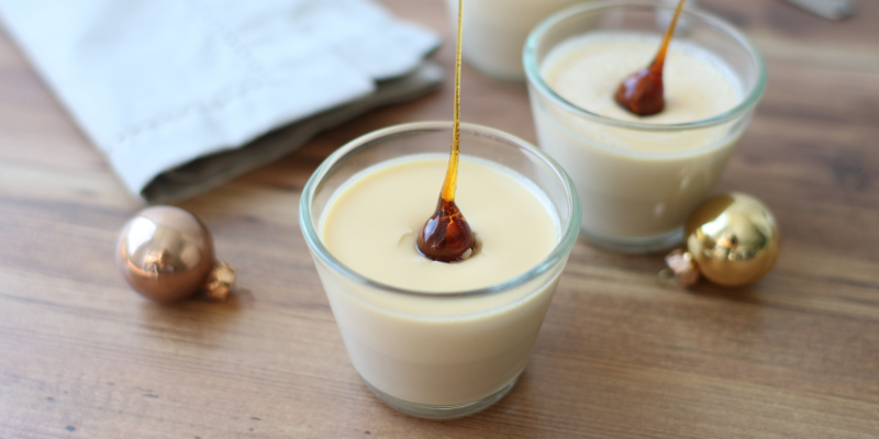 Caramel Blond Panna Cotta