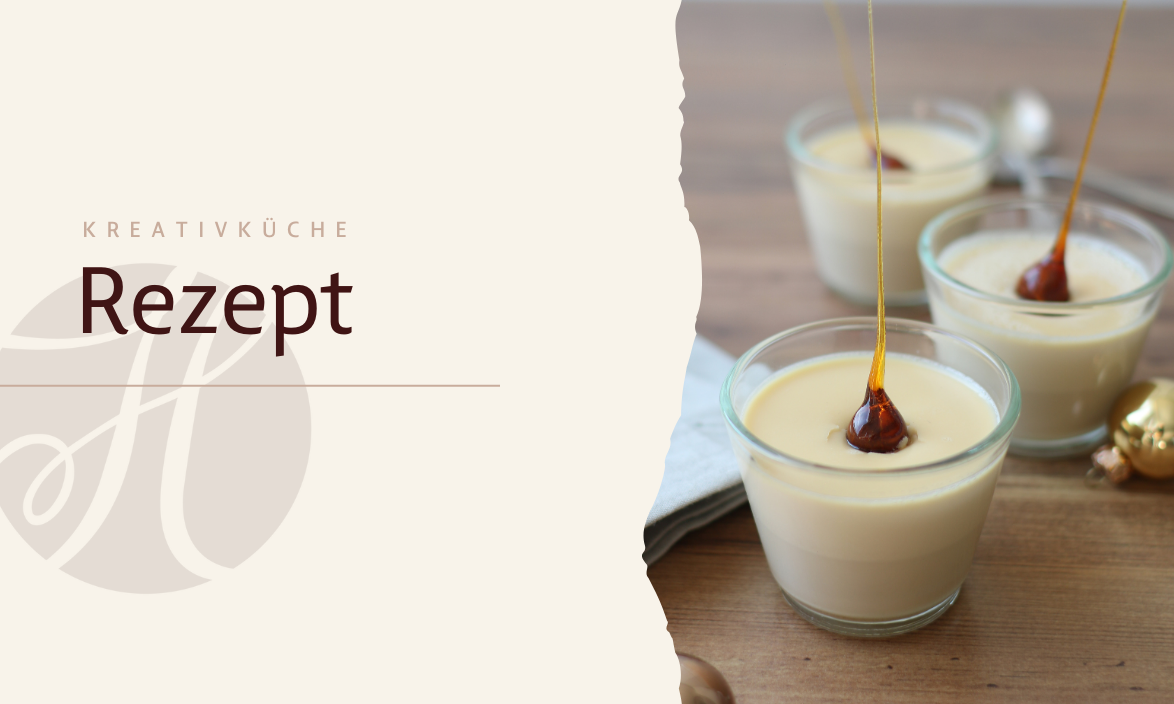 Rezept Caramel Blond Panna Cotta